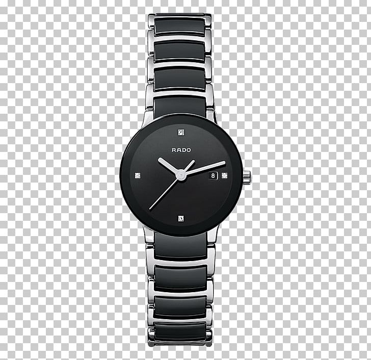 Rado Centrix Analog Watch Swiss Made PNG, Clipart, Accessories, Analog Watch, Black, Bracelet, Brand Free PNG Download