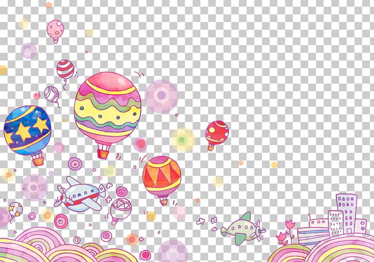 Cartoon Mural PNG, Clipart, Atmosphere, Background, Balloon, Borders, Child Free PNG Download