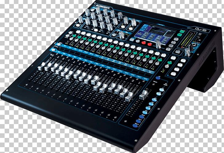 Allen & Heath QU-16 Audio Mixers Digital Mixing Console Allen & Heath Qu-SB PNG, Clipart, 19inch Rack, Allen Heath Qu32, Audio, Audio Equipment, Audio Mixers Free PNG Download