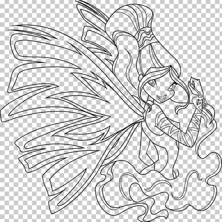 Aisha Stella Sirenix Coloring Book Drawing Png Clipart Aisha