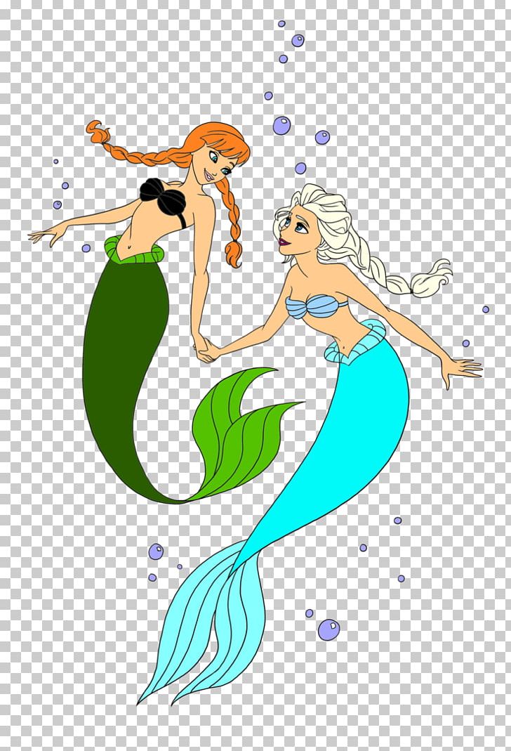 Anna Mermaid Elsa Ariel PNG, Clipart, Anna, Anna And Elsa, Ariel, Art, Beauty Free PNG Download