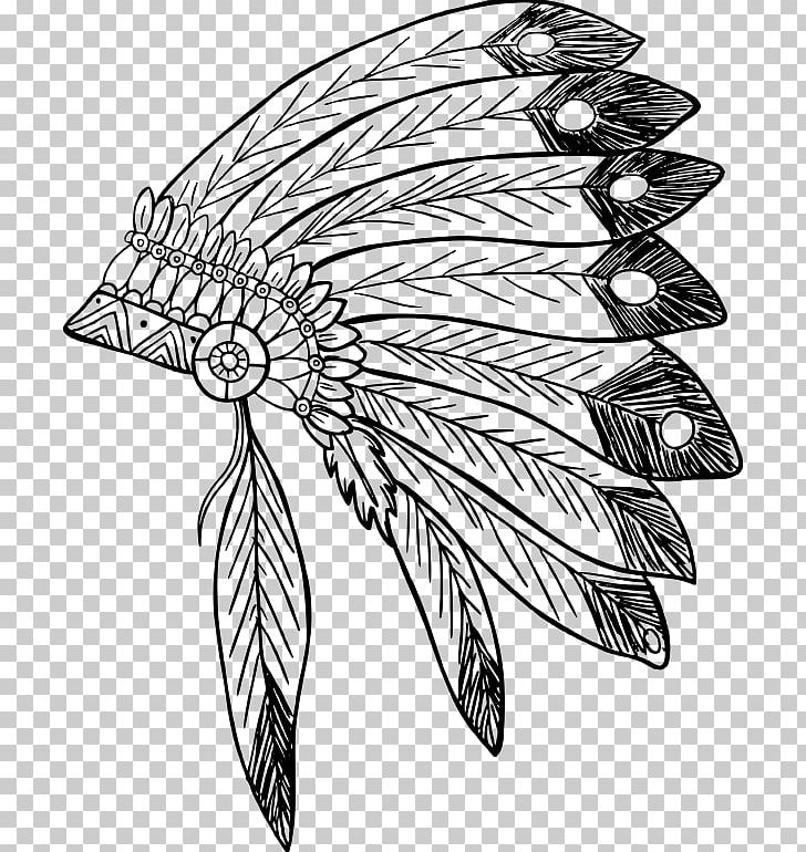 War Bonnet Indigenous Peoples Of The Americas Native Americans In The United States Headgear PNG, Clipart, Americans, Art, Artwork, Black And White, Clothing Free PNG Download
