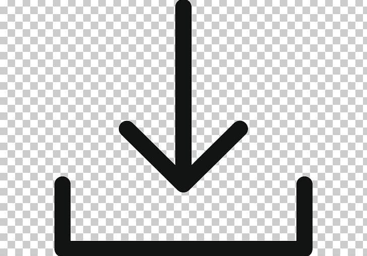 Computer Icons Arrow PNG, Clipart, Angle, Arrow, Arrow Down, Black And White, Button Free PNG Download