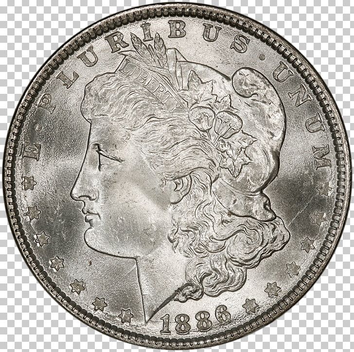 Dime Morgan Dollar Dollar Coin United States Dollar PNG, Clipart, 1804 Dollar, Black And White, Coin, Currency, Dime Free PNG Download