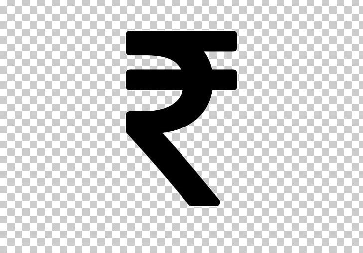 Indian Rupee Sign Computer Icons Currency Symbol Icon Design PNG, Clipart, Angle, Banknote, Black, Black And White, Brand Free PNG Download