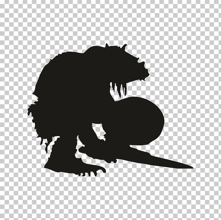 Sword Shield Silhouette Graphics PNG, Clipart, Bear, Black, Black , Carnivoran, Fictional Character Free PNG Download