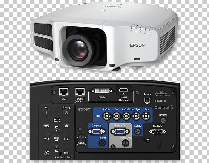 3LCD Multimedia Projectors WUXGA 1080p Epson PowerLite PRO G7000W LCD Projector PNG, Clipart, 3lcd, 480i, 480p, 1080p, Audio Receiver Free PNG Download