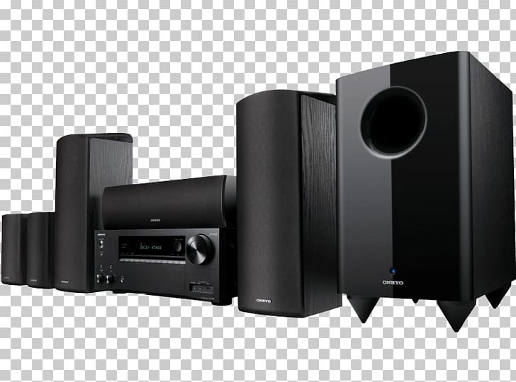 Home Theater Systems Loudspeaker Onkyo Blu-ray Disc Home Theater In A Box PNG, Clipart, Angle, Audio, Audio Equipment, Av Receiver, Bluray Disc Free PNG Download