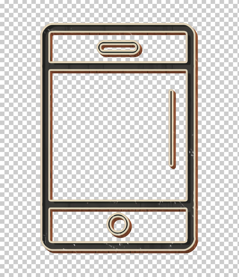 Cell Phone Icon Cell Phone Icon Mobile Icon PNG, Clipart, Brass, Cell Phone Icon, Mobile Icon, Rectangle Free PNG Download