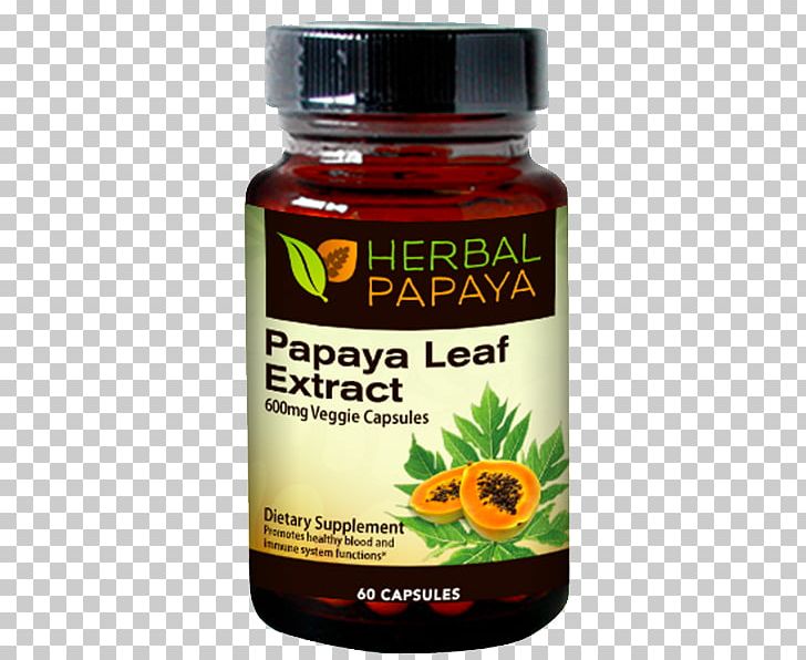 Dietary Supplement Papaya Leaf Extract Juice PNG, Clipart, Amygdalin, Anorectic, Capsule, Diet, Dietary Supplement Free PNG Download