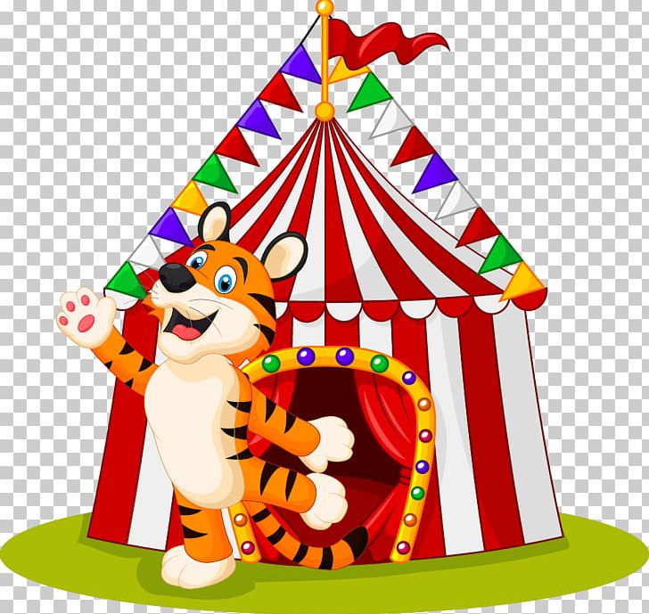 Cartoon Circus Illustration PNG, Clipart, Christmas, Christmas Decoration, Christmas Ornament, Christmas Tree, Creative Design Free PNG Download
