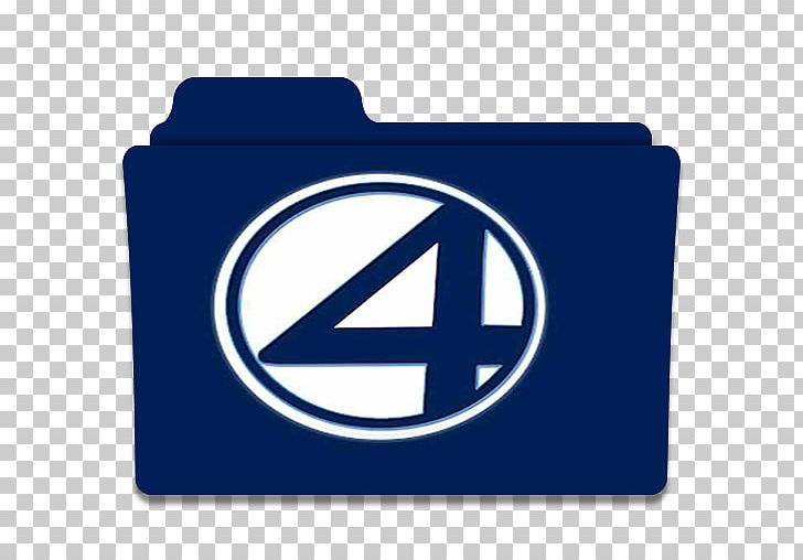 Fantastic Four YouTube Computer Icons Logo PNG, Clipart, Blue, Brand, Computer Icons, Download, Electric Blue Free PNG Download