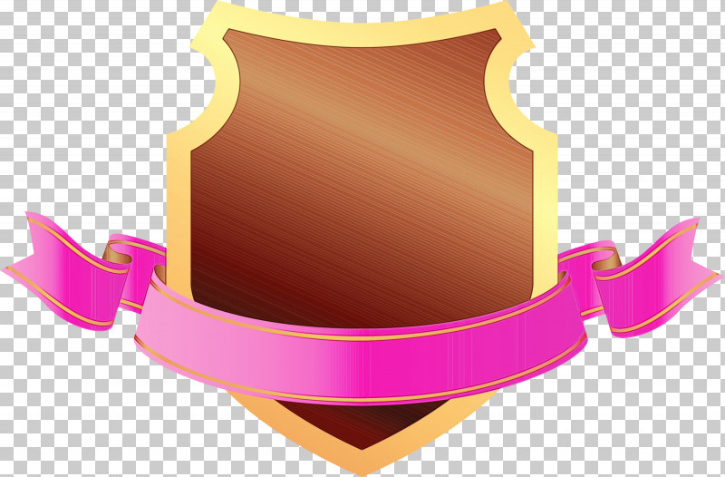 Pink Shield Magenta PNG, Clipart, Emblem Ribbon, Magenta, Paint, Pink, Shield Free PNG Download