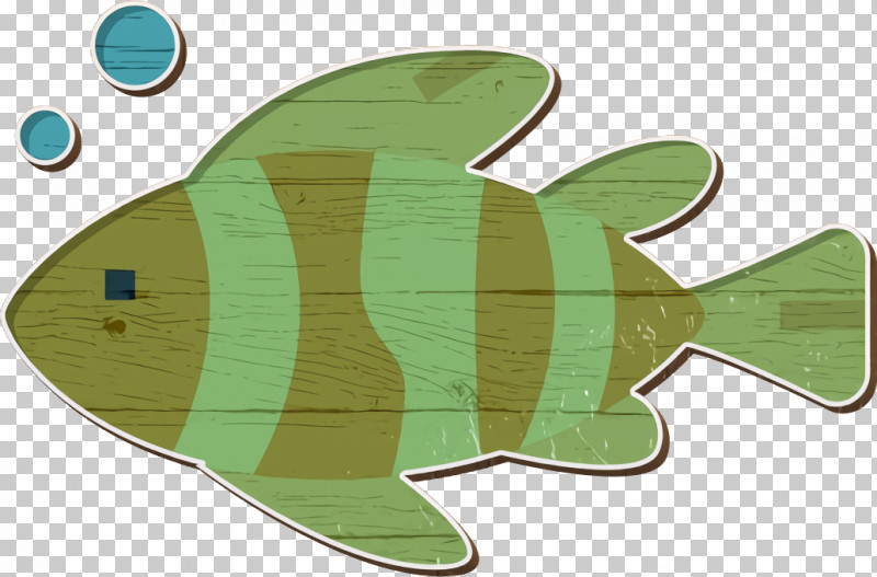 Fish Icon Summer Icon PNG, Clipart, Biology, Cartoon, Fish, Fish Icon, Green Free PNG Download
