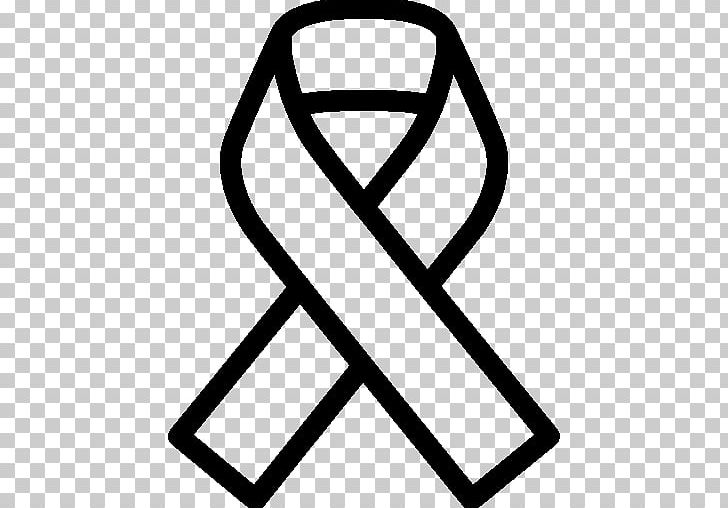 Cancer Computer Icons Awareness Ribbon Health Care PNG, Clipart, Angle, Area, Awa, Black, Black And White Free PNG Download
