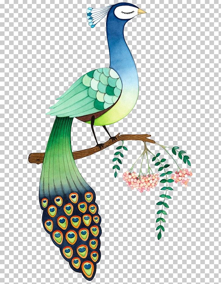 Watercolor Painting Illustration PNG, Clipart, Animals, Art, Beak, Bird, Branch Free PNG Download