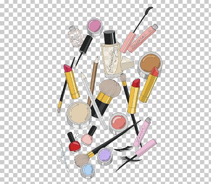 Chanel Cosmetics Fashion Illustration Drawing Illustration PNG, Clipart, Beauty Parlour, Brush, Creative, Creative Makeup, Fashion Free PNG Download