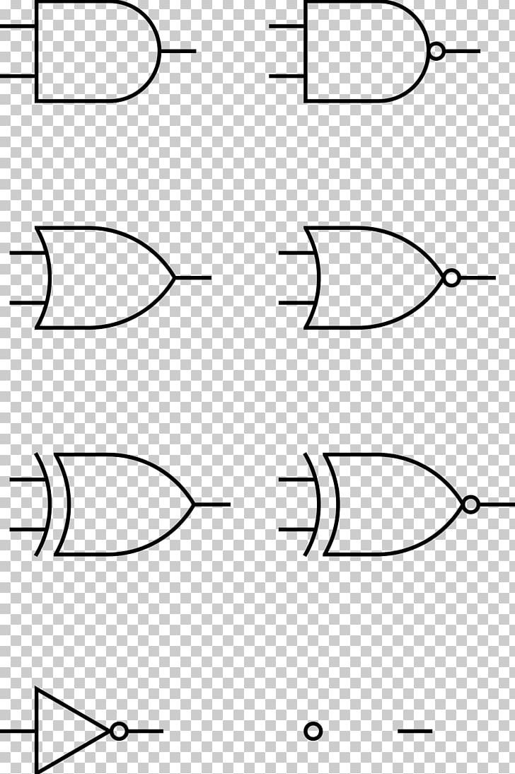 Logic Gate Exclusive Or PNG, Clipart, And Gate, Angle, Area, Black, Black And White Free PNG Download