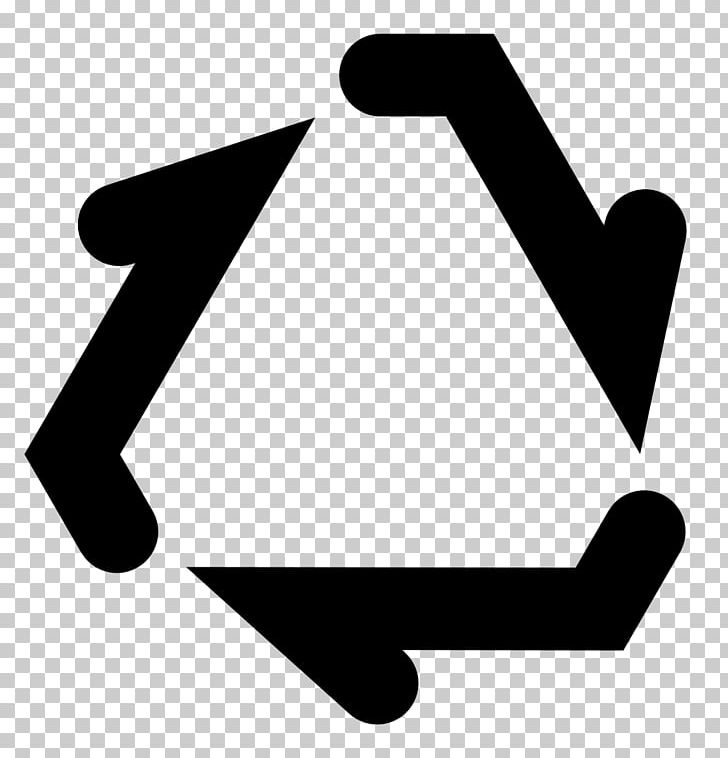 Recycling Symbol High-density Polyethylene Resin Identification Code Recycling Codes PNG, Clipart, Angle, Black And White, Brand, Green Dot, Highdensity Polyethylene Free PNG Download