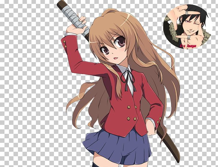 Taiga Aisaka Toradora! Anime Cosplay Costume PNG, Clipart, Aisaka Taiga, Anime, Artwork, Black Hair, Brown Hair Free PNG Download