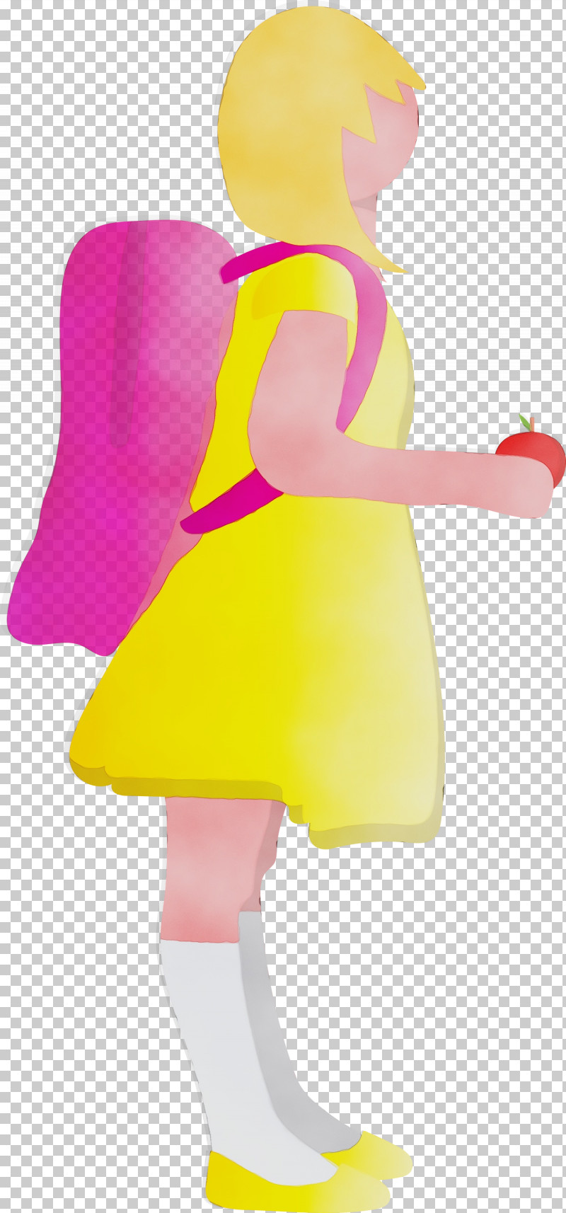 Cartoon Yellow Pink Costume Dress PNG, Clipart, Back To School, Boy, Cartoon, Costume, Dress Free PNG Download