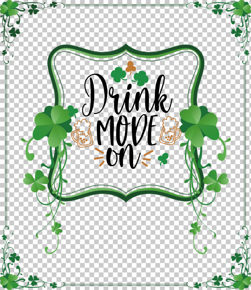 Drink Mode On St Patricks Day Saint Patrick PNG, Clipart, Clover, Logo, Patricks Day, Royaltyfree, Saint Patrick Free PNG Download
