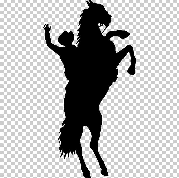 Paper Mustang Sticker Cowboy Equestrian PNG, Clipart, Animal, Black, Black And White, Course De Chevaux, Cowboy Free PNG Download