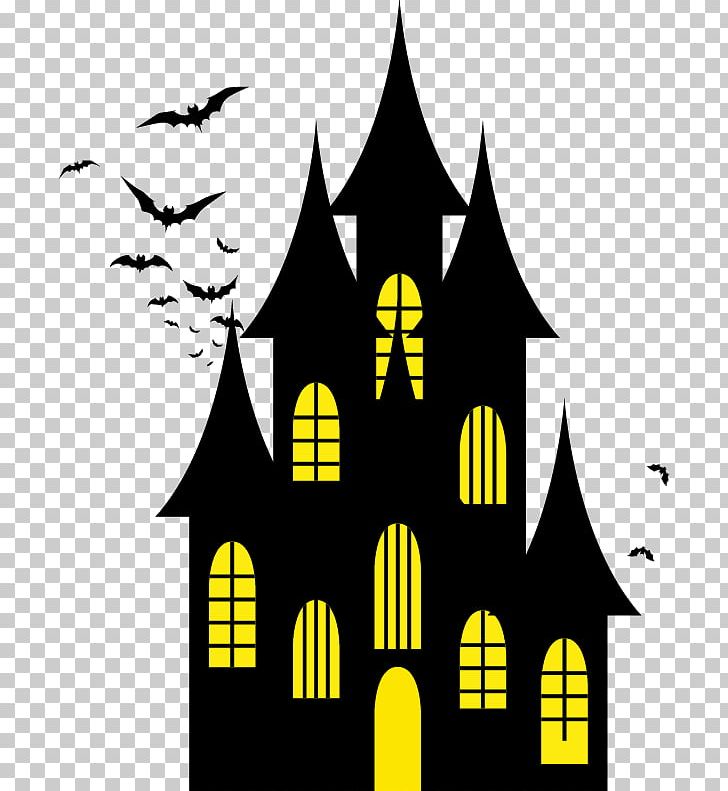 Halloween PNG, Clipart, Bat, Black, Black And White, Cartoon, Castle Free PNG Download