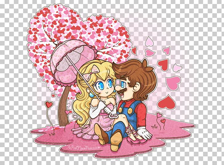 Super Mario Bros. Princess Peach Luigi Princess Daisy PNG, Clipart, Cartoon, Fictional Character, Flower, Heart, Kiss Day Free PNG Download