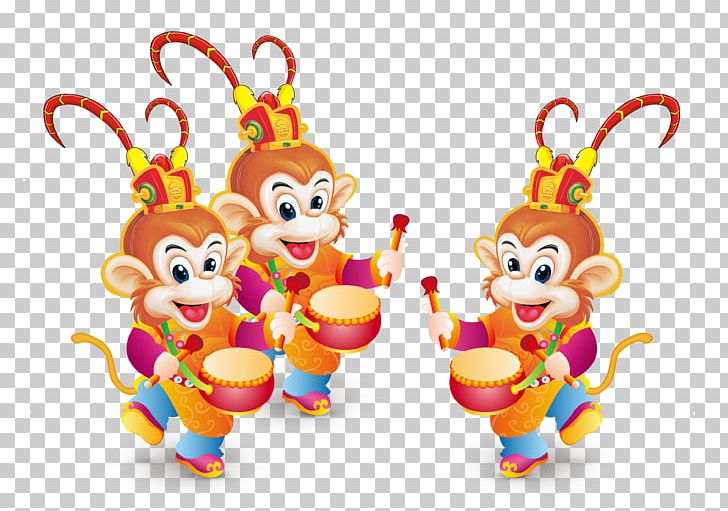 Monkey Poster PNG, Clipart, Animals, Art, Baby Toys, Cartoon Monkey, Chinese New Year Free PNG Download