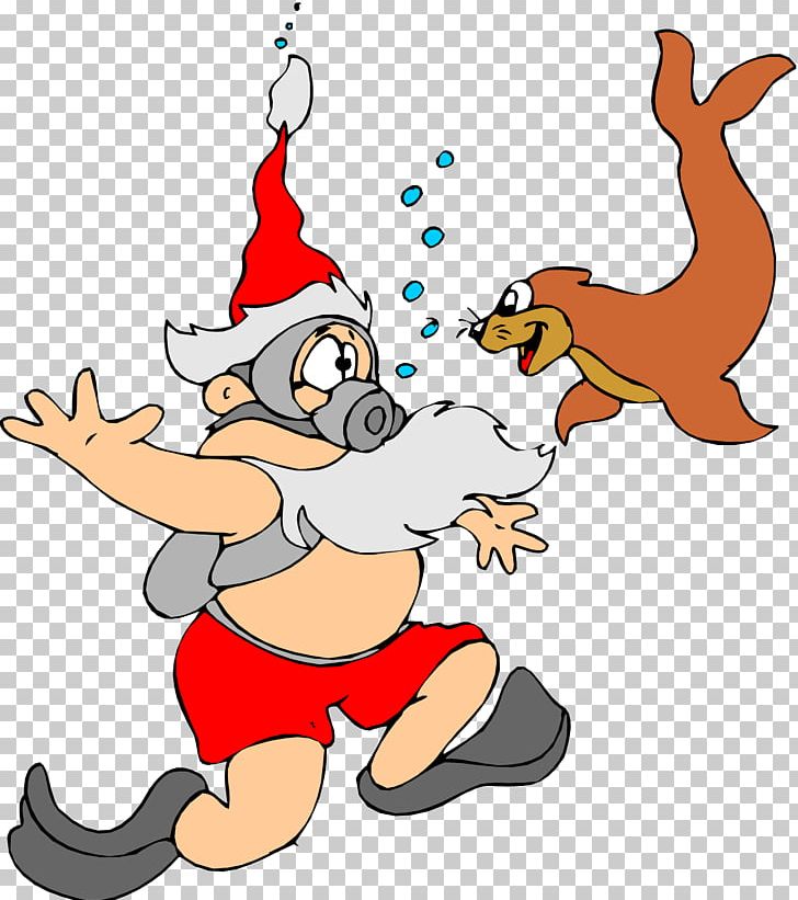 The Life And Adventures Of Santa Claus Scuba Diving Underwater Diving PNG, Clipart, Area, Art, Artwork, Carnivoran, Chr Free PNG Download
