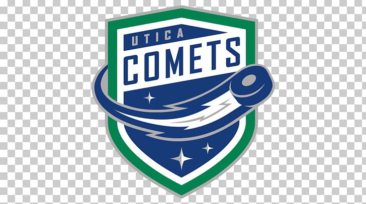 Utica Comets Logo American Hockey League Vancouver Canucks PNG, Clipart, American Hockey League, Brand, Comet, Emblem, Green Free PNG Download