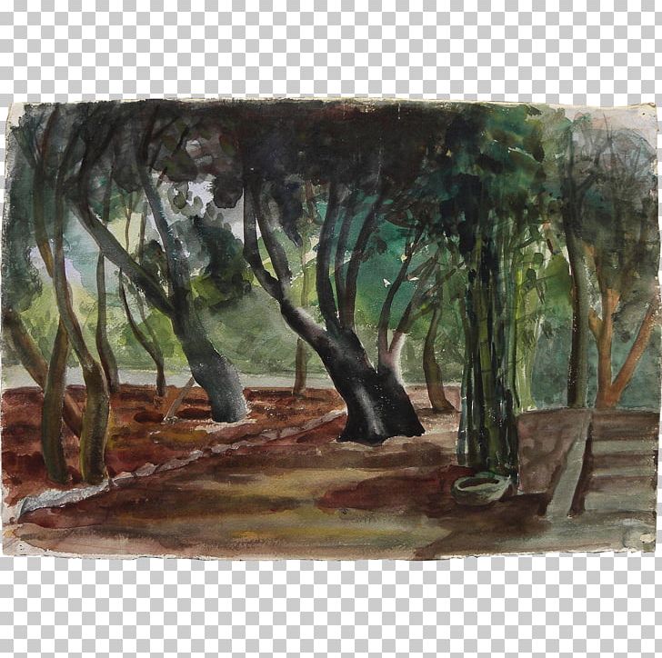 Watercolor Painting Landscape Tree PNG, Clipart, Art, Forest, Landscape, Paint, Painting Free PNG Download