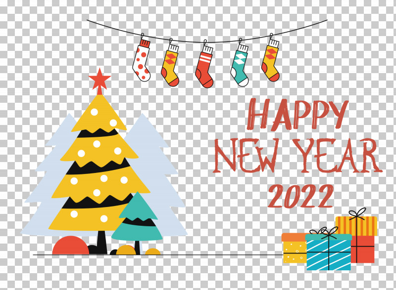 2022 New Year Happy New Year 2022 PNG, Clipart, Bauble, Christmas Day, Christmas Tree, Geometry, Line Free PNG Download