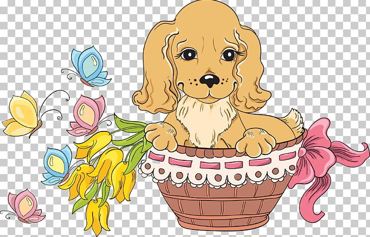 Cat Kitten Puppy PNG, Clipart, Animals, Art, Basket, Carnivoran, Cartoon Free PNG Download