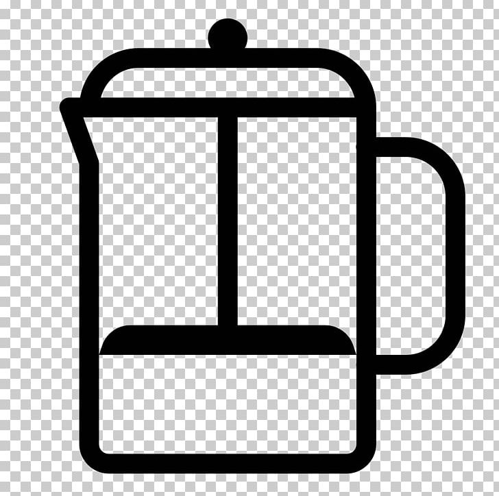 Coffee Cafe French Presses Caffè Mocha Computer Icons PNG, Clipart, Angle, Area, Barista, Black And White, Bodum Free PNG Download