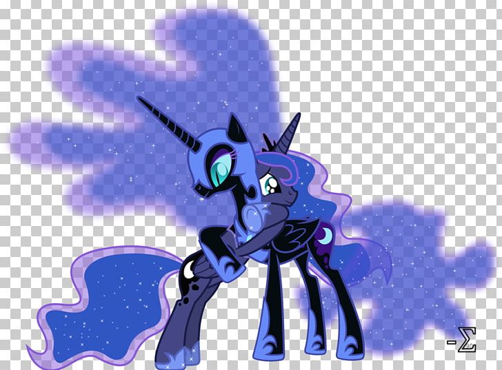 Princess Luna My Little Pony PNG, Clipart, Azure, Blue, Cartoon, Computer Wallpaper, Deviantart Free PNG Download