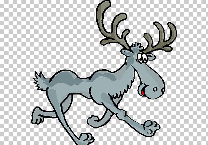 Reindeer Moose Yee-haw PNG, Clipart, Animal Figure, Antler, Artwork, Cartoon, Cowboy Free PNG Download
