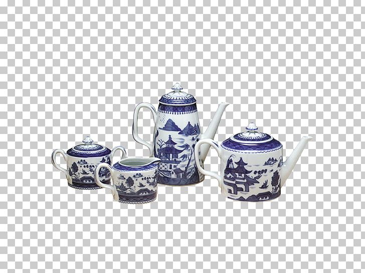 Tableware Porcelain Teapot Blue And White Pottery Ceramic PNG, Clipart, Blue And White Porcelain, Blue And White Pottery, Bowl, Ceramic, Coffee Cup Free PNG Download