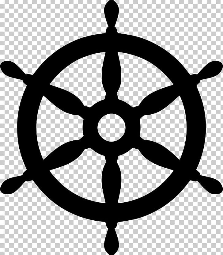 Ship's Wheel Helmsman Boat PNG, Clipart, Anchor, Artwork, Black And White, Boat, Circle Free PNG Download