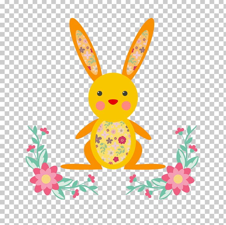 Easter Bunny European Rabbit Easter Egg PNG, Clipart, Cute, Cute Animal, Cute Animals, Cute Border, Cute Rabbit Free PNG Download
