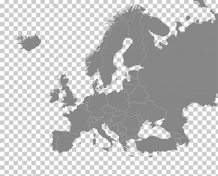 Europe Blank Map Mapa Polityczna PNG, Clipart, Atlas, Black, Black And White, Blank Map, Depositphotos Free PNG Download