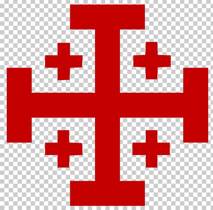 Jerusalem Cross Symbol Custody Of The Holy Land Order Of The Holy Sepulchre PNG, Clipart, American Red Cross, Area, Church, Creu Grega, Cross Free PNG Download