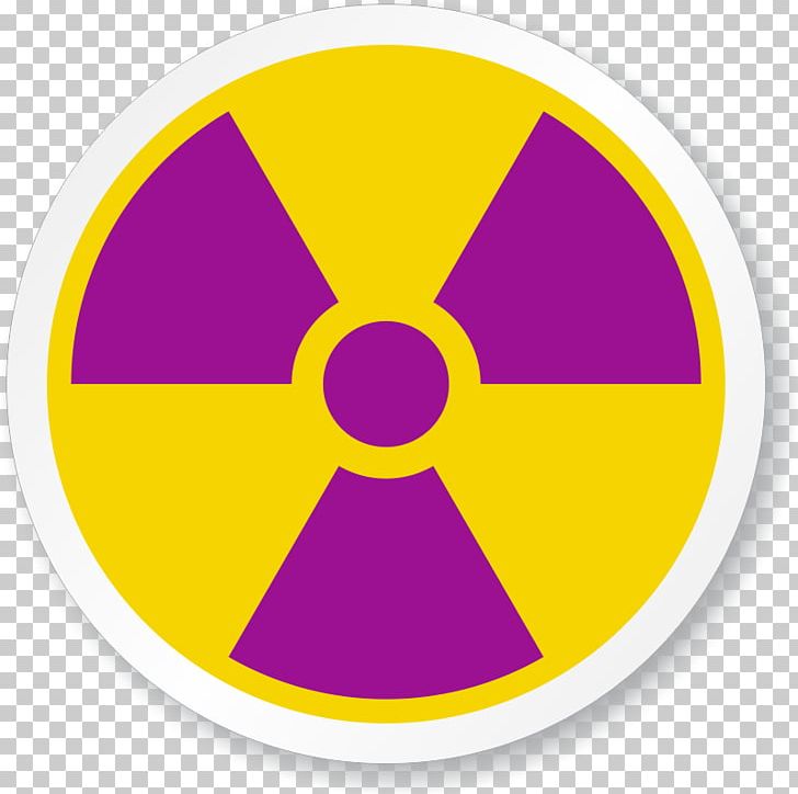 Radioactive Decay Nuclear Power Radiation Hazard Symbol PNG, Clipart, Area, Biological Hazard, Circle, Decal, Hazard Symbol Free PNG Download