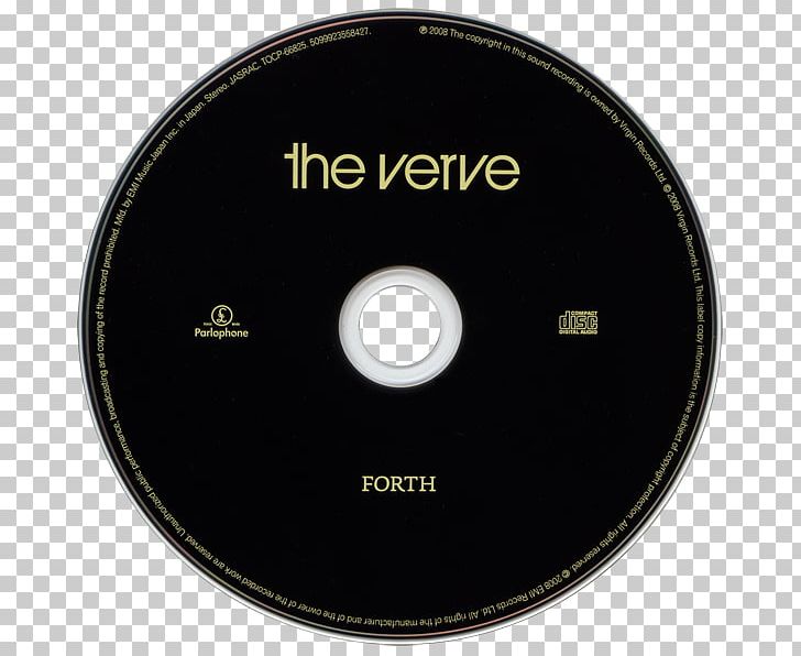 Forth Compact Disc The Verve Parlophone Album PNG, Clipart, Album, Barcode, Bonus Track, Brand, Compact Disc Free PNG Download