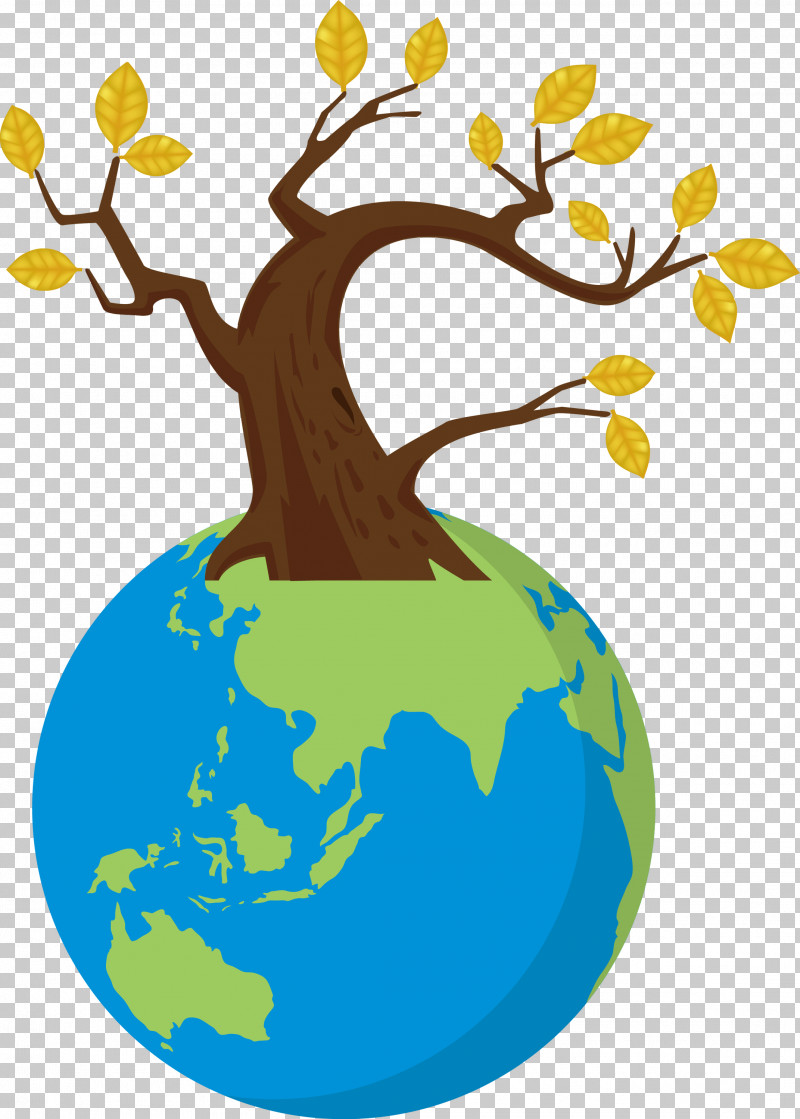 Earth Tree Go Green PNG, Clipart, Bonsai, Branch, Decal, Earth, Eco Free PNG Download