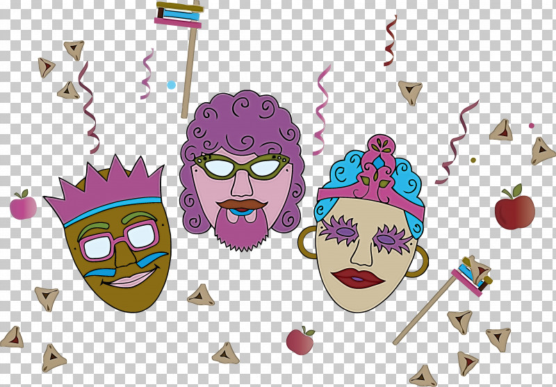 Purim Jewish Holiday PNG, Clipart, Animation, Cartoon, Holiday, Jewish, Purim Free PNG Download