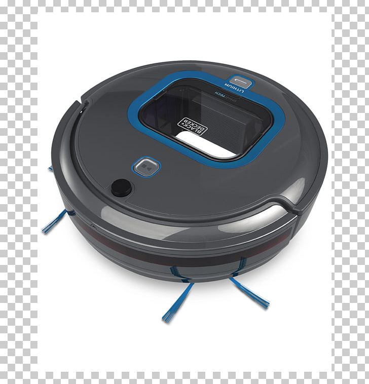 Robotic Vacuum Cleaner Black & Decker HRV425 PET Robotic Vacuum BLACK+DECKER HRV425BL Robotic Vacuum LED Smartech PNG, Clipart, Black Decker Robotic Vacuum, Electronics, Irobot, Irobot Roomba 665, Pet Free PNG Download