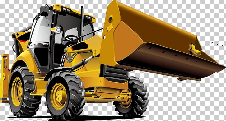 Tractor Bulldozer Backhoe Loader Heavy Equipment PNG, Clipart, Car, Cartoon, Excavator, Explosion Effect Material, Happy Birthday Vector Images Free PNG Download