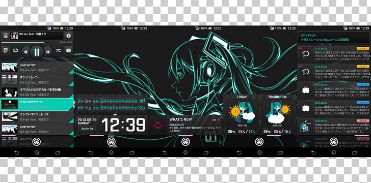 Android Hatsune Miku PNG, Clipart, Android, Android Ice Cream Sandwich, Audio Receiver, Blackberry 10, Computer Software Free PNG Download